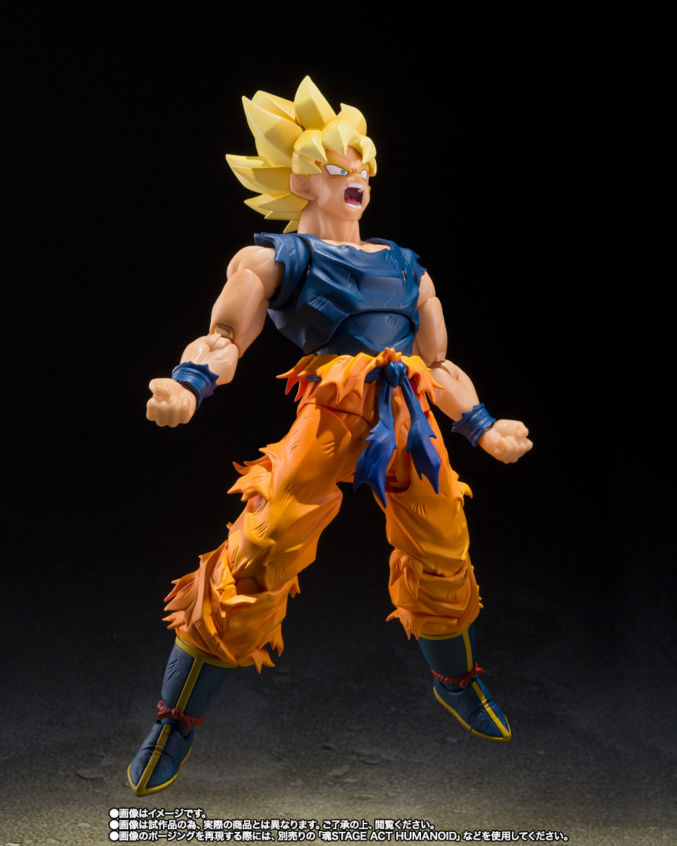 SH FIGUARTS DRAGON BALL Z SON GOKU SUPER SAIYAN FIGHTER RAGE