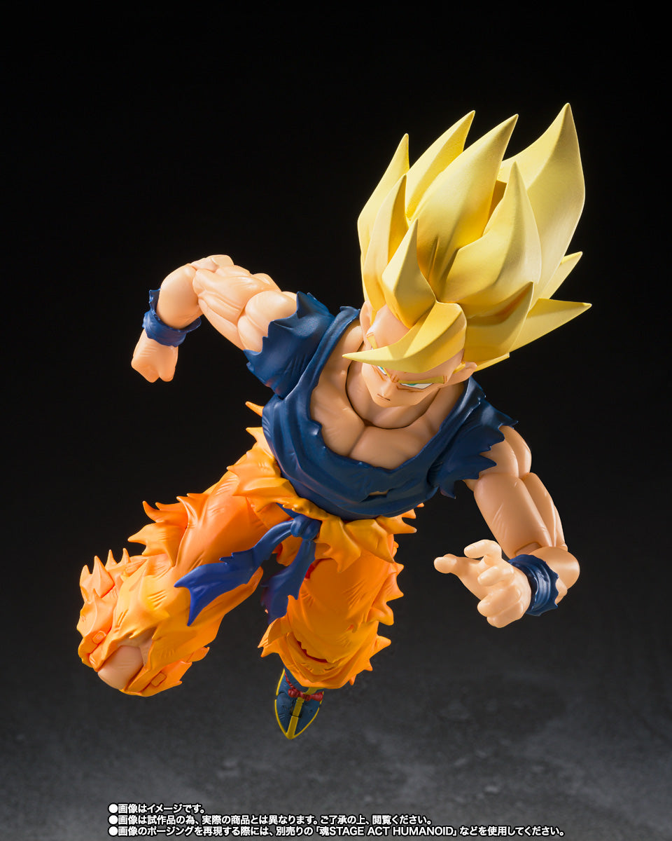 SH FIGUARTS DRAGON BALL Z SON GOKU SUPER SAIYAN FIGHTER RAGE