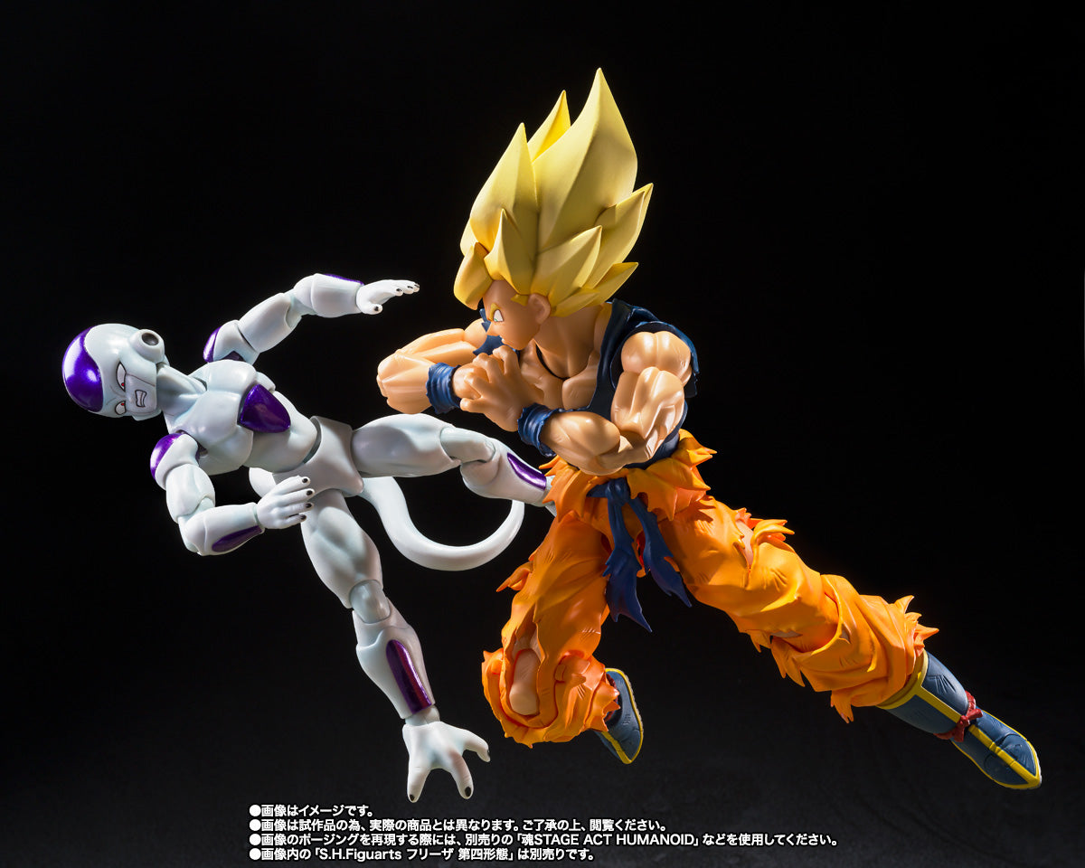 SH FIGUARTS DRAGON BALL Z SON GOKU SUPER SAIYAN FIGHTER RAGE