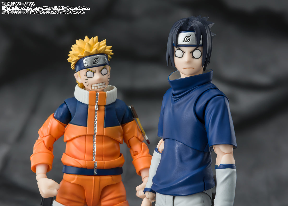 SH FIGUARTS NARUTO SASUKE UCHIHA NINJA PRODIGY UCHIHA CLAN BLOODLINE - Z POP Toys