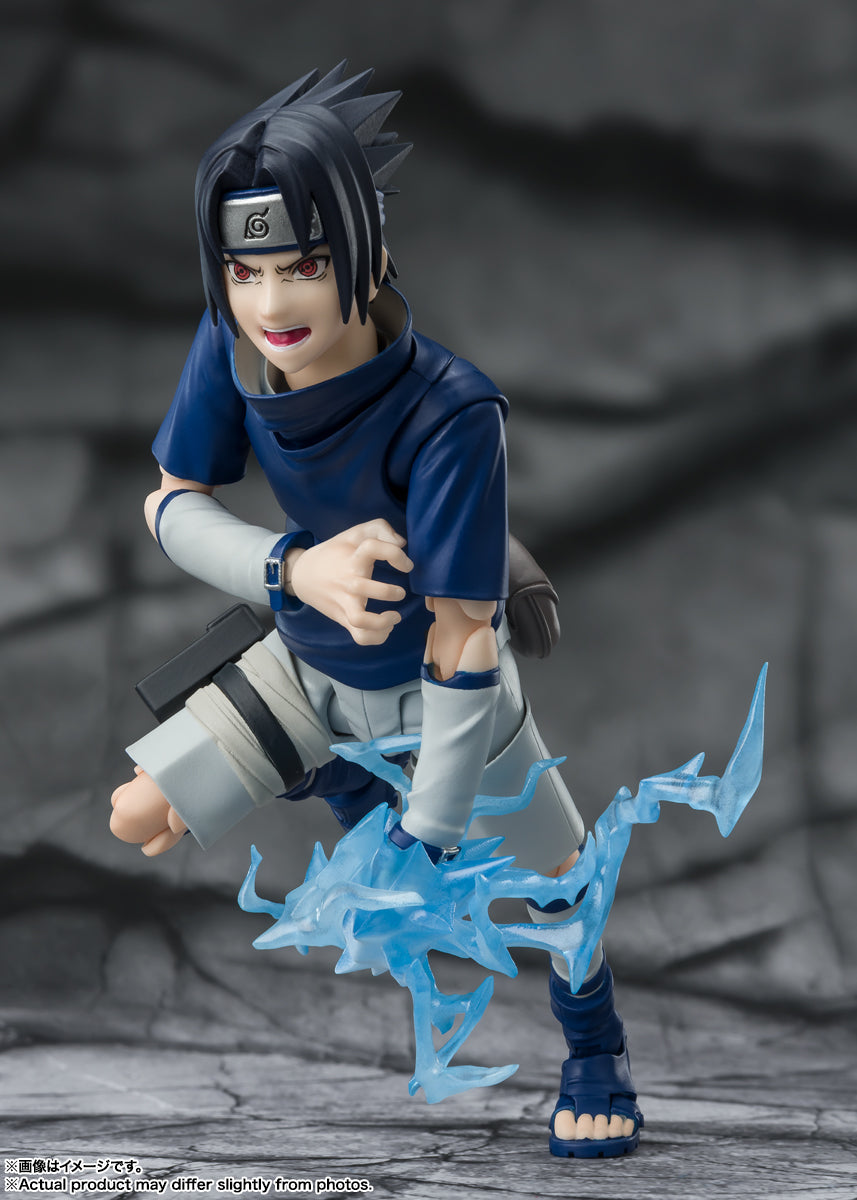 SH FIGUARTS NARUTO SASUKE UCHIHA NINJA PRODIGY UCHIHA CLAN BLOODLINE - Z POP Toys