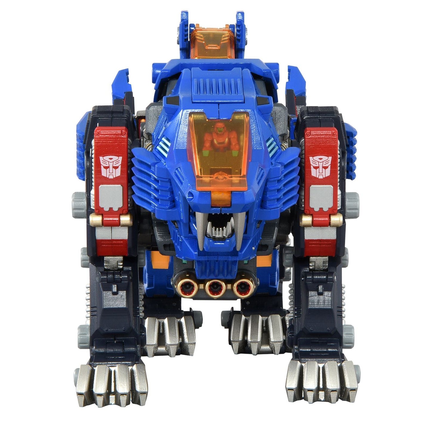 SHIELD-D-PRIME FIGURA 26 CM TRANSFORMERS ZOIDS TAKARA TOMY SYNERGENEX SERIES