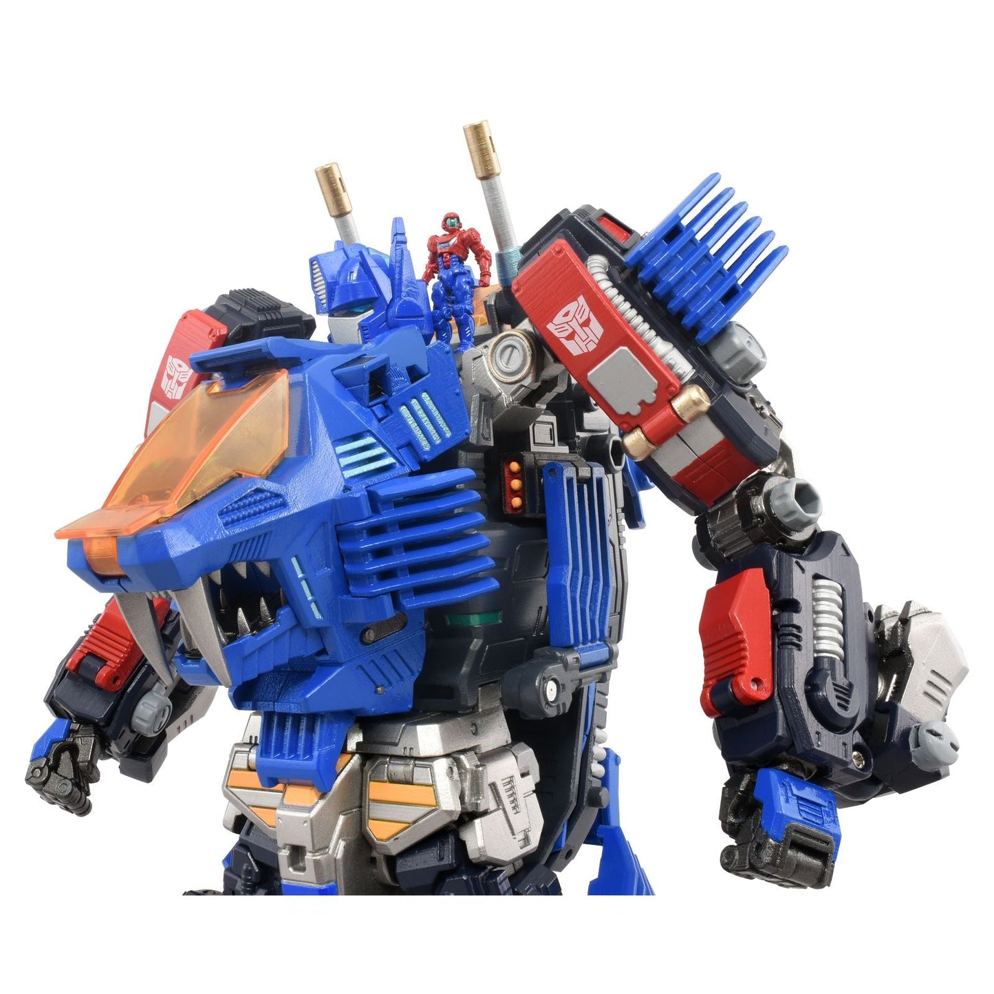 SHIELD-D-PRIME FIGURA 26 CM TRANSFORMERS ZOIDS TAKARA TOMY SYNERGENEX SERIES