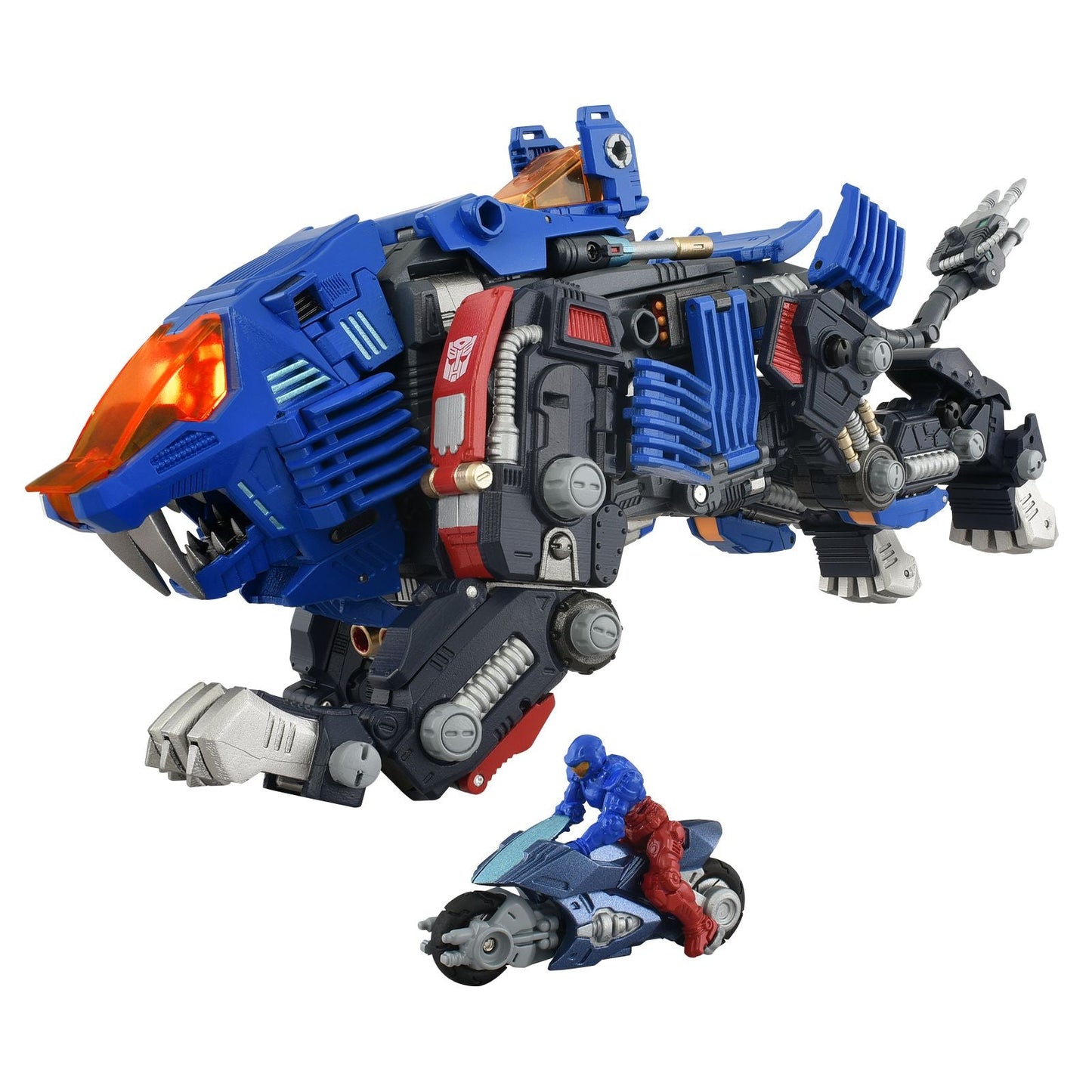 SHIELD-D-PRIME FIGURA 26 CM TRANSFORMERS ZOIDS TAKARA TOMY SYNERGENEX SERIES