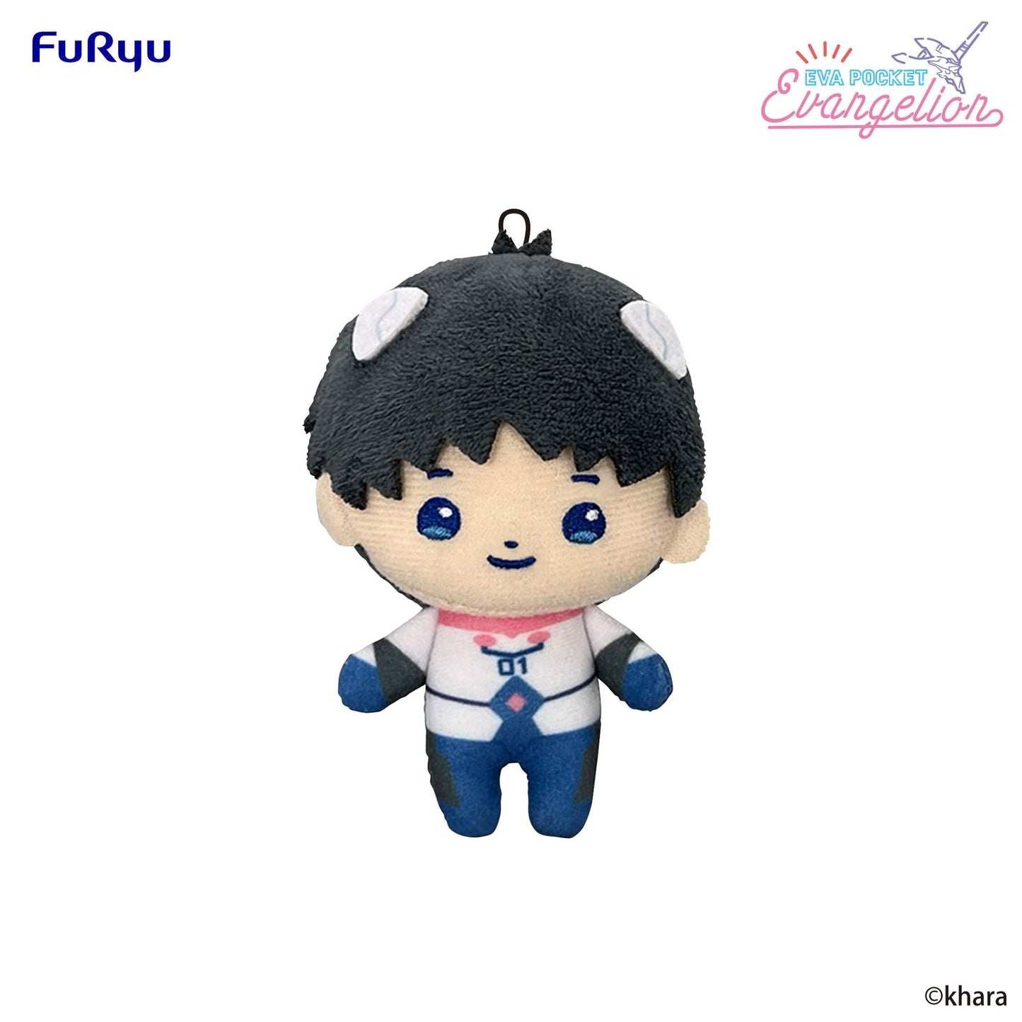 SHINJI MINI PELUCHE 10 CM NEON GENESIS EVANGELION EVA POCKET