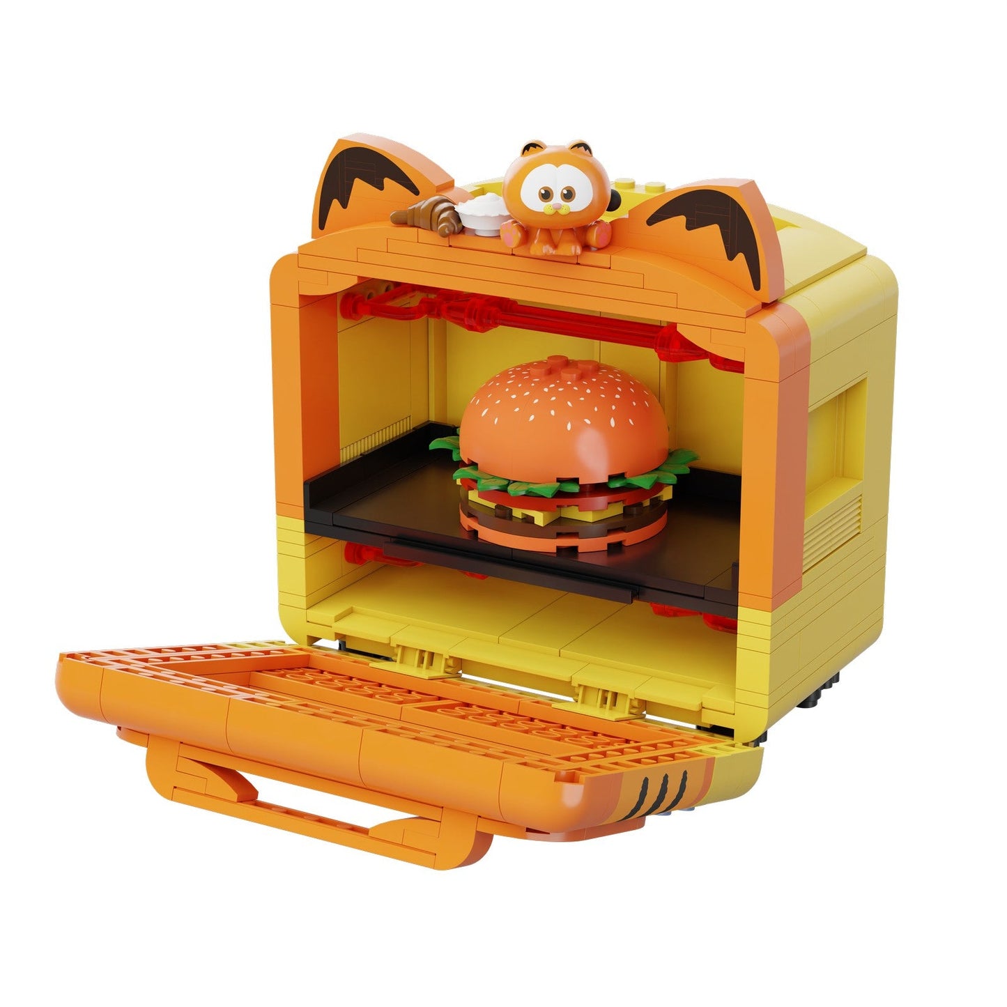 SMART OVEN SET CONSTRUCCION 14 CM GARFIELD THE MOVIE FANTASTIC MACHINES SERIES