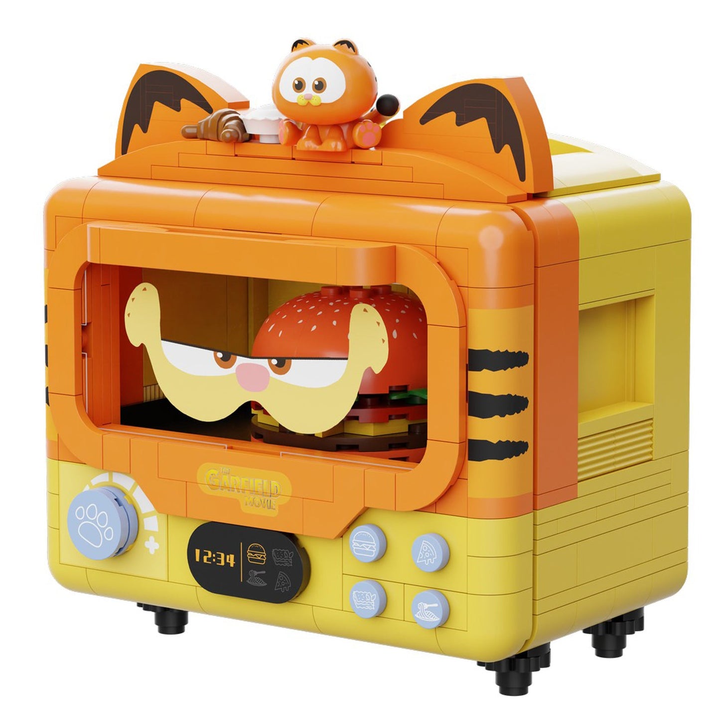 SMART OVEN SET CONSTRUCCION 14 CM GARFIELD THE MOVIE FANTASTIC MACHINES SERIES