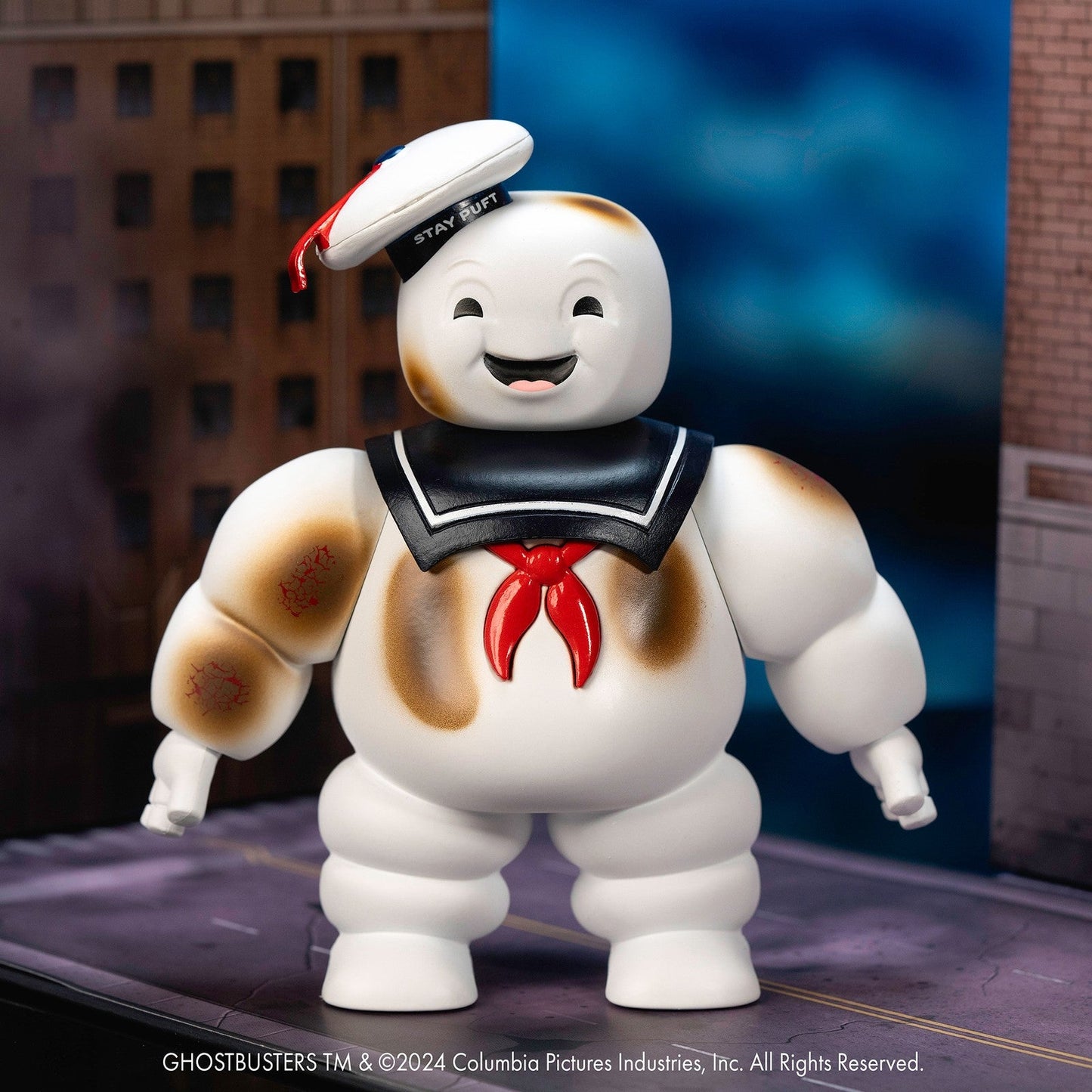STAY-PUFT MARSHMALLOW MAN ESCENARIO GHOSTBUSTERS NANO SCENE NEXT LEVEL