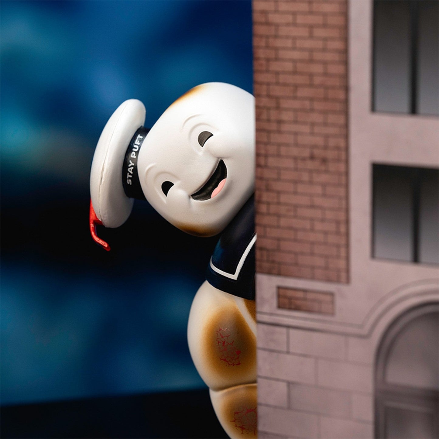 STAY-PUFT MARSHMALLOW MAN ESCENARIO GHOSTBUSTERS NANO SCENE NEXT LEVEL