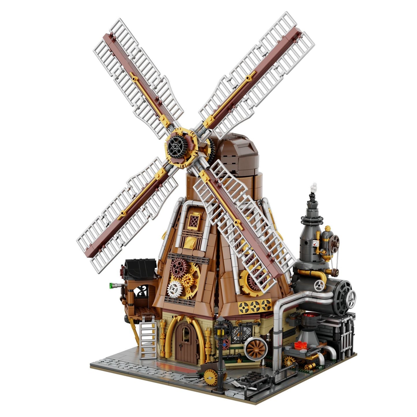 STEAMPUNK WINDMILL WORKSHOP SET DE CONSTRUCCIÓN 55 CM RETRO SERIES