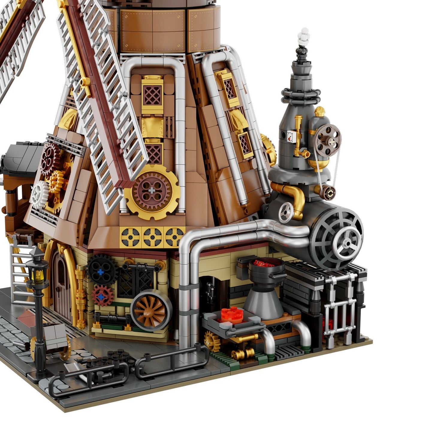 STEAMPUNK WINDMILL WORKSHOP SET DE CONSTRUCCIÓN 55 CM RETRO SERIES