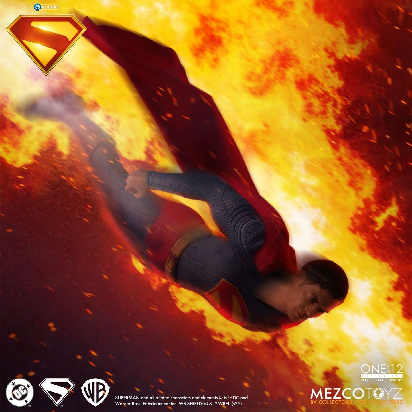SUPERMAN FIGURA 17 CM SUPERMAN 2025 ONE:12 COLLECTIVE