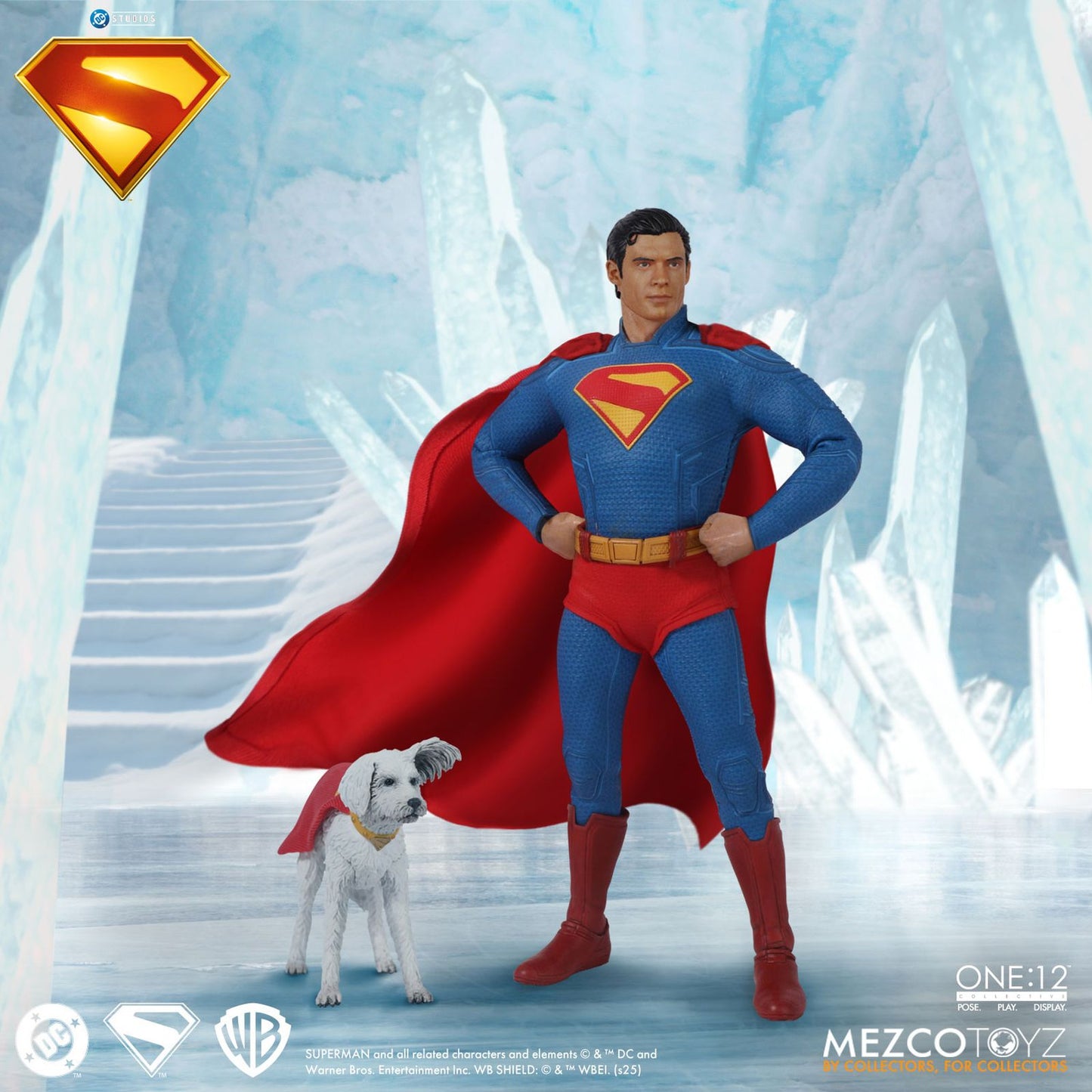 SUPERMAN FIGURA 17 CM SUPERMAN 2025 ONE:12 COLLECTIVE