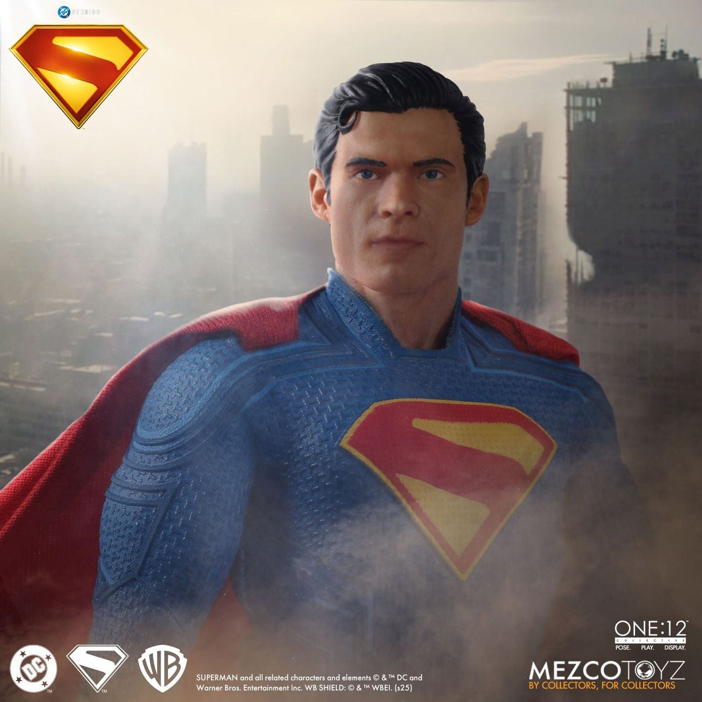 SUPERMAN FIGURA 17 CM SUPERMAN 2025 ONE:12 COLLECTIVE