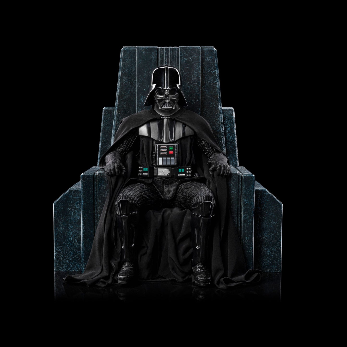 Sideshow Collectibles - Star Wars - Estatua 1/10 Art Scale Darth Vader on Throne 18 cm