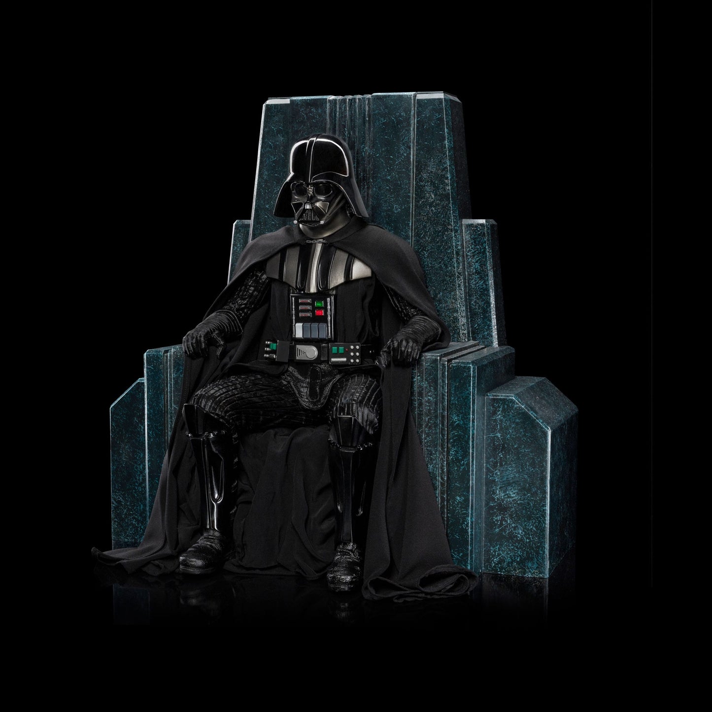 Sideshow Collectibles - Star Wars - Estatua 1/10 Art Scale Darth Vader on Throne 18 cm