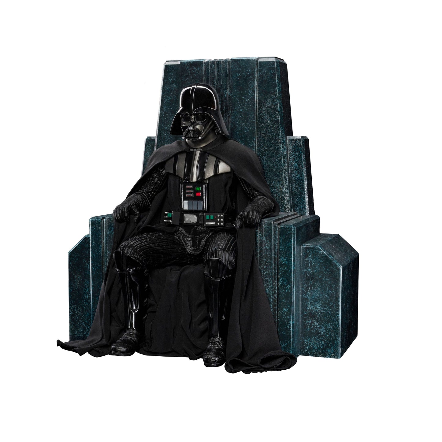 Sideshow Collectibles - Star Wars - Estatua 1/10 Art Scale Darth Vader on Throne 18 cm