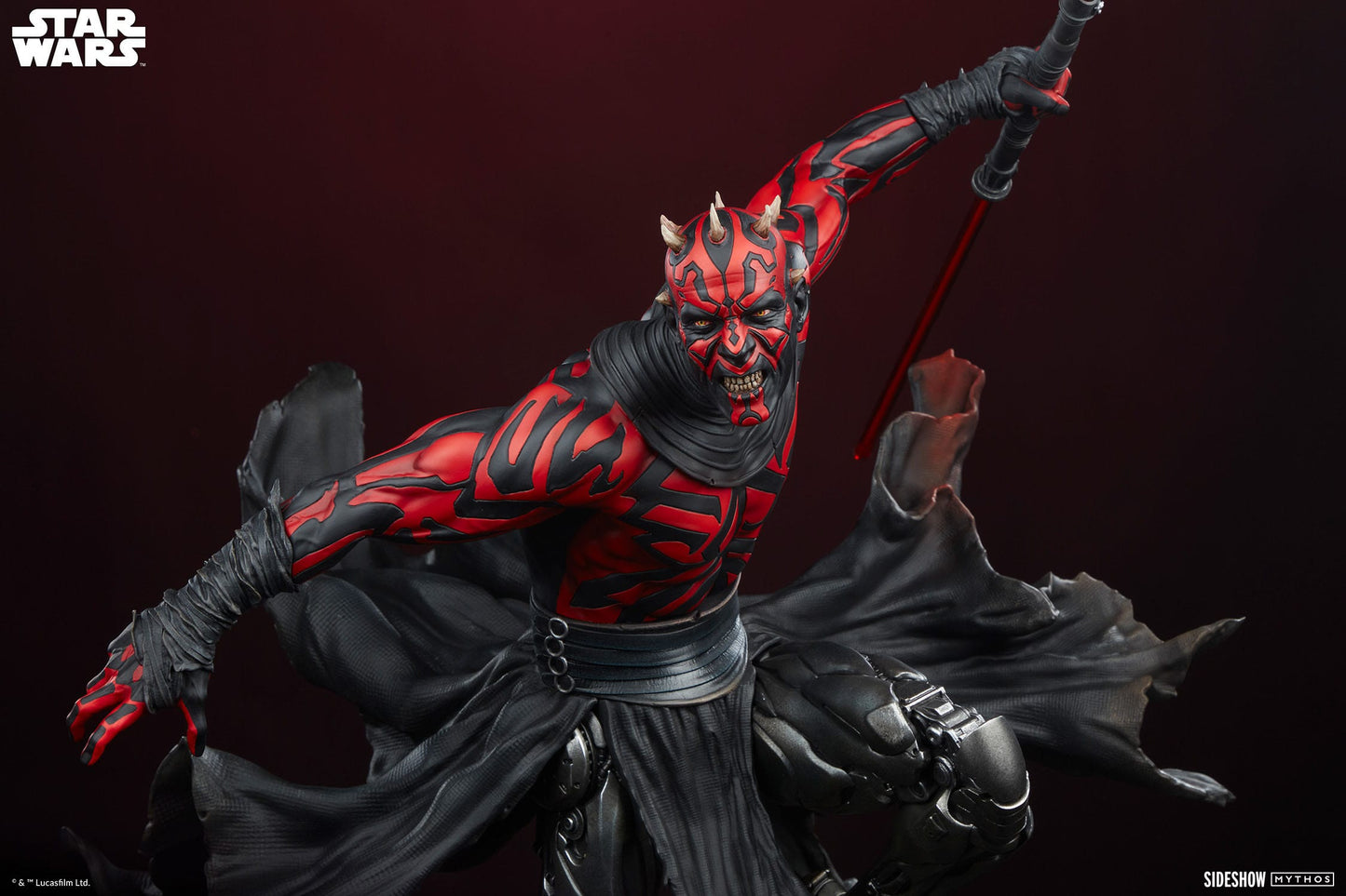 Sideshow Collectibles - Star Wars - Estatua Premium Format - Darth Maul Mythos - 64 cm