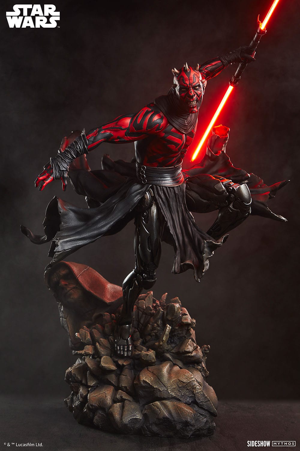 Sideshow Collectibles - Star Wars - Estatua Premium Format - Darth Maul Mythos - 64 cm