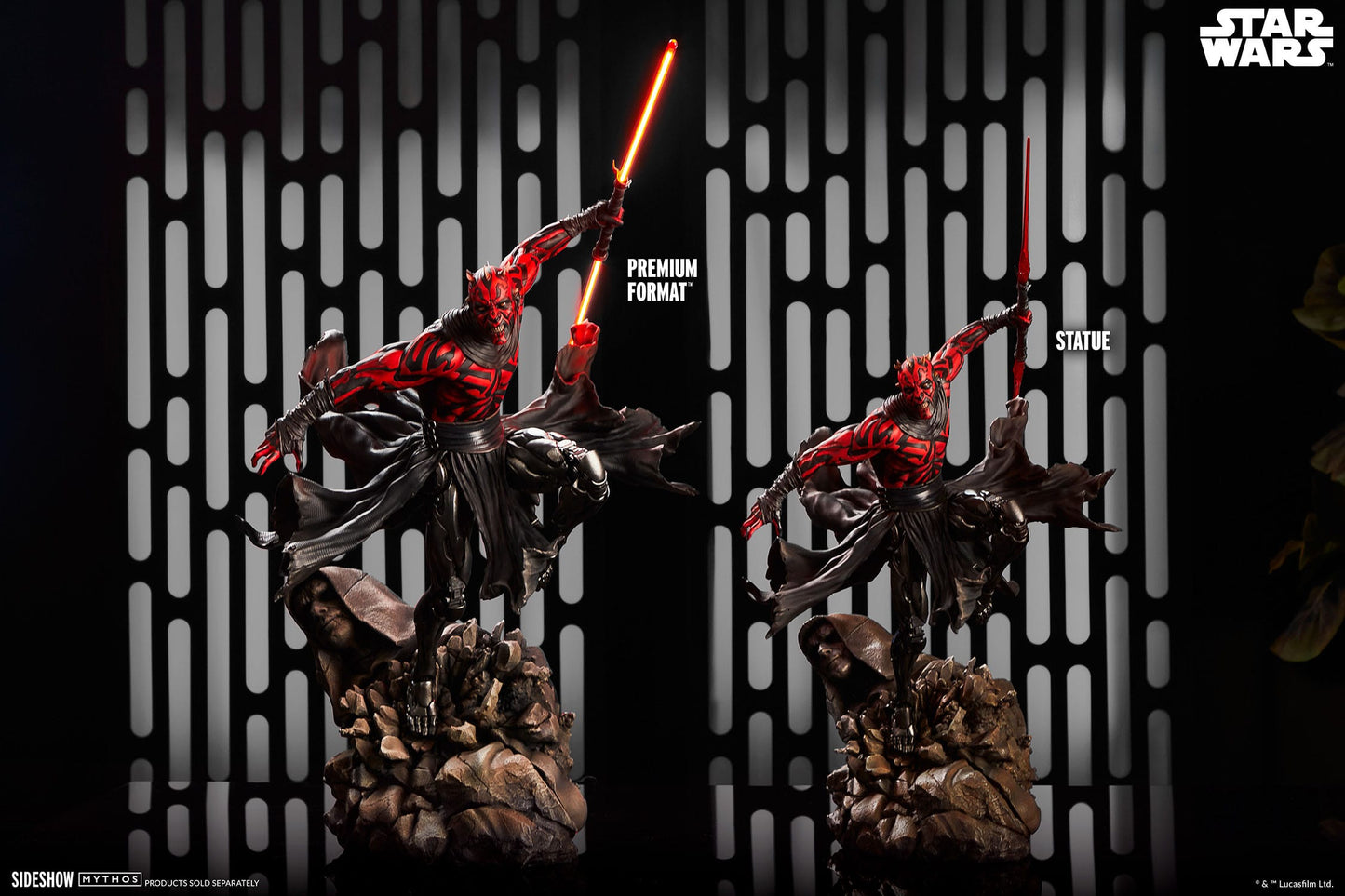 Sideshow Collectibles - Star Wars - Estatua Premium Format - Darth Maul Mythos - 64 cm