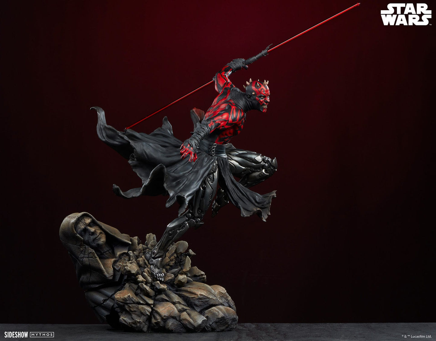 Sideshow Collectibles - Star Wars - Estatua Premium Format - Darth Maul Mythos - 64 cm