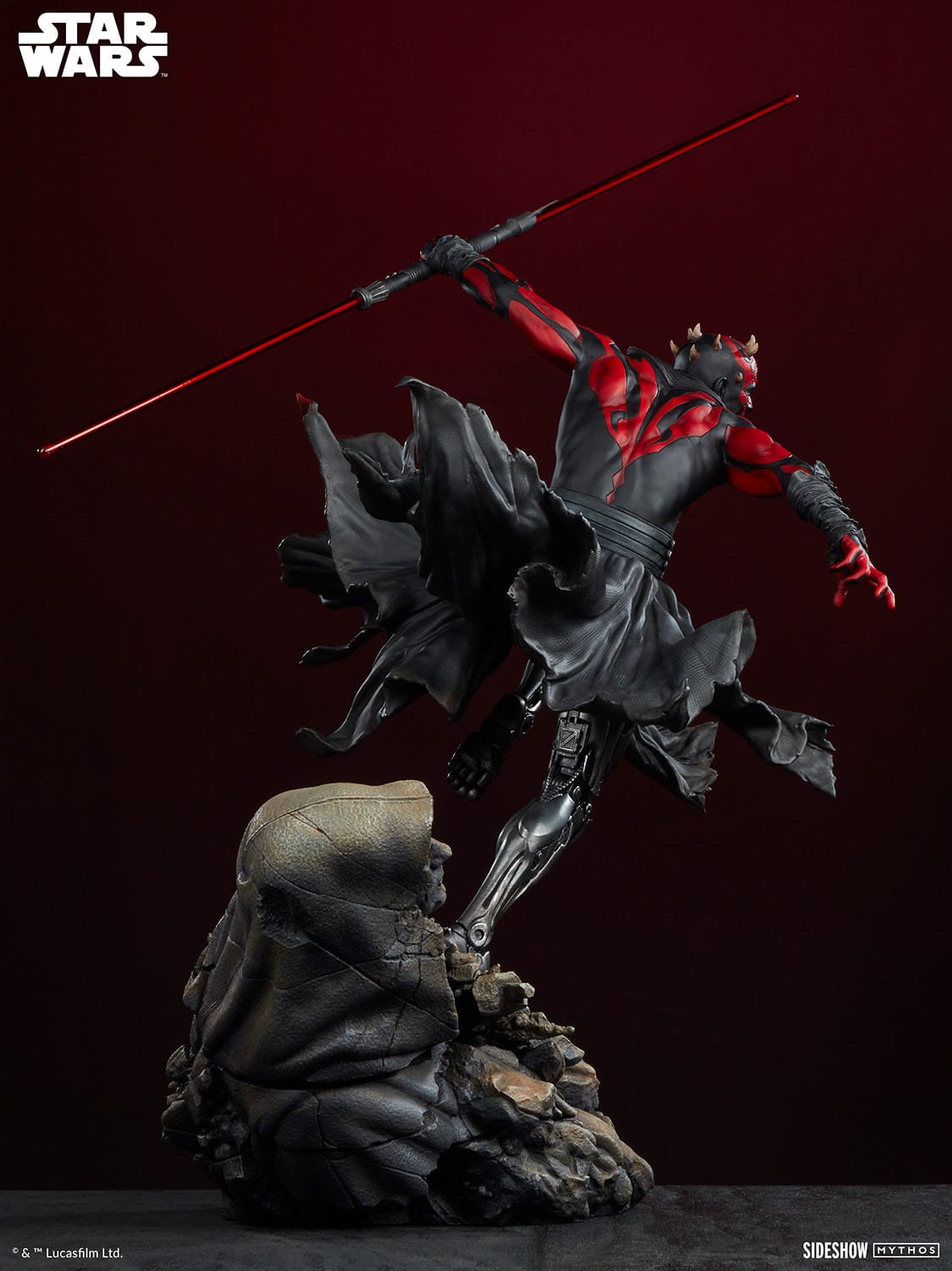 Sideshow Collectibles - Star Wars - Estatua Premium Format - Darth Maul Mythos - 64 cm