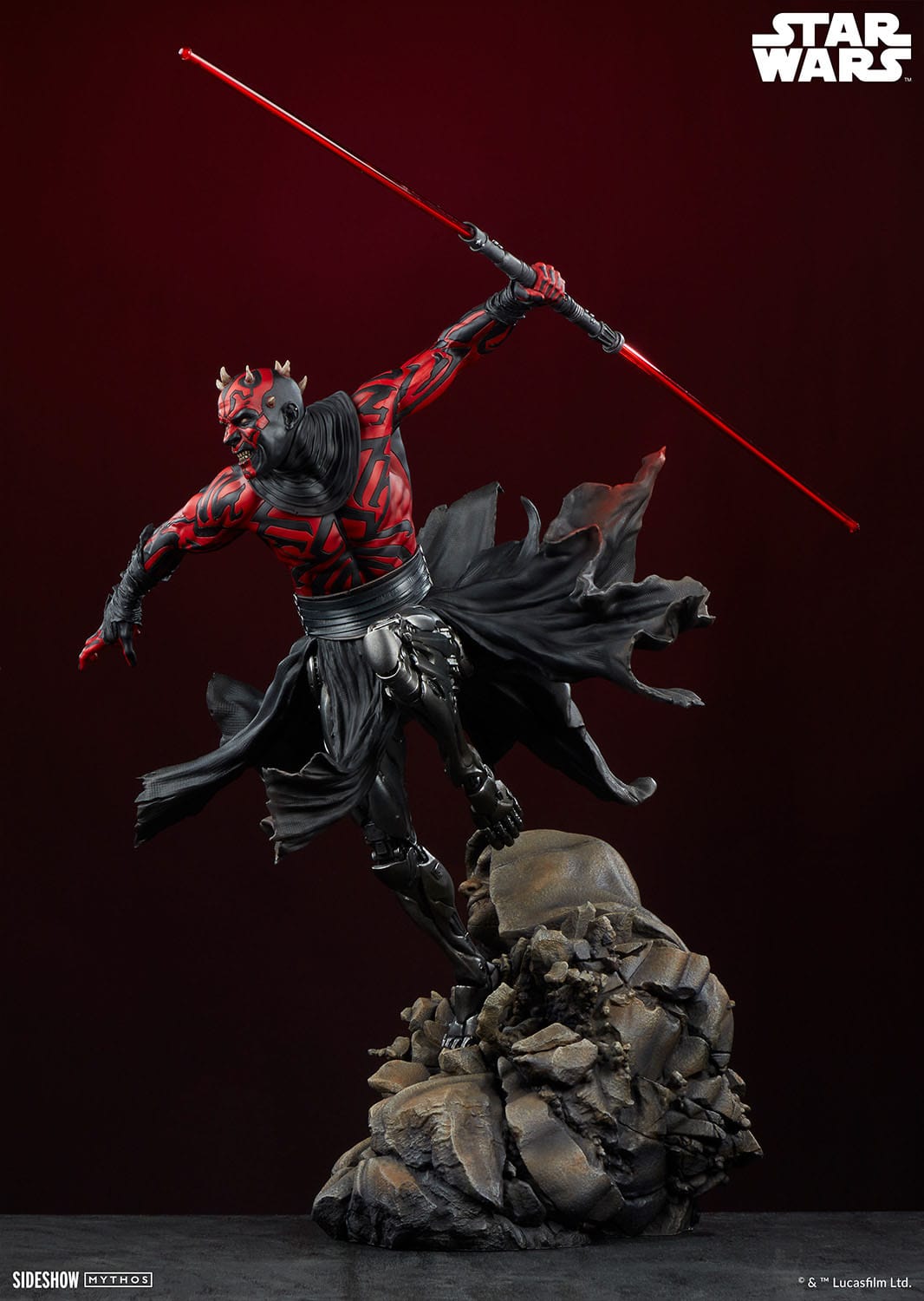 Sideshow Collectibles - Star Wars - Estatua Premium Format - Darth Maul Mythos - 64 cm