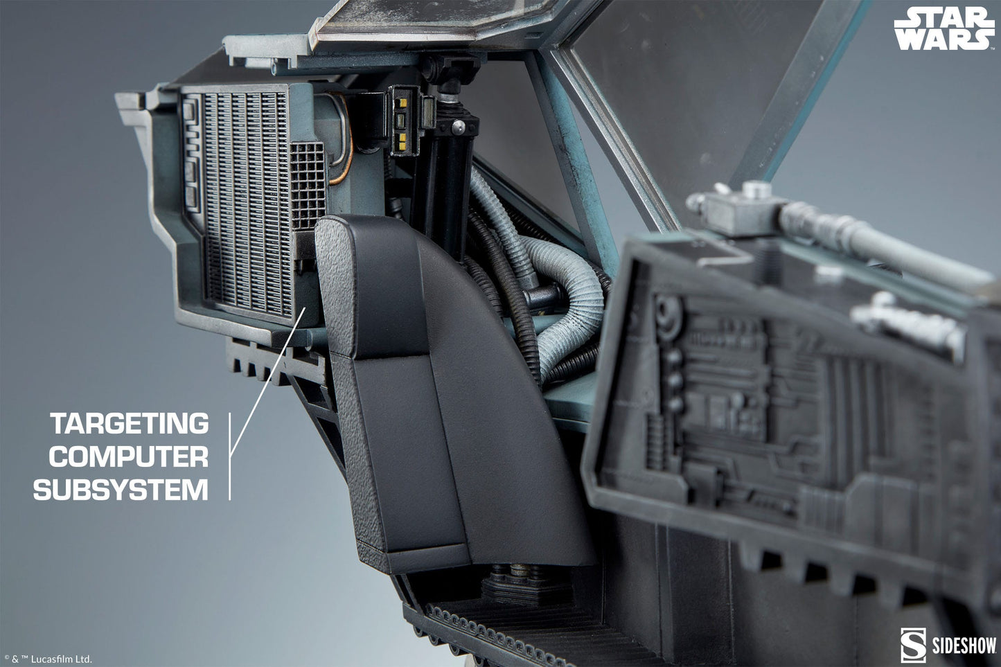 Sideshow Collectibles - Star Wars - Luke Skywalker & X-Wing: Red Five - Estatua Premium Format (76 cm)