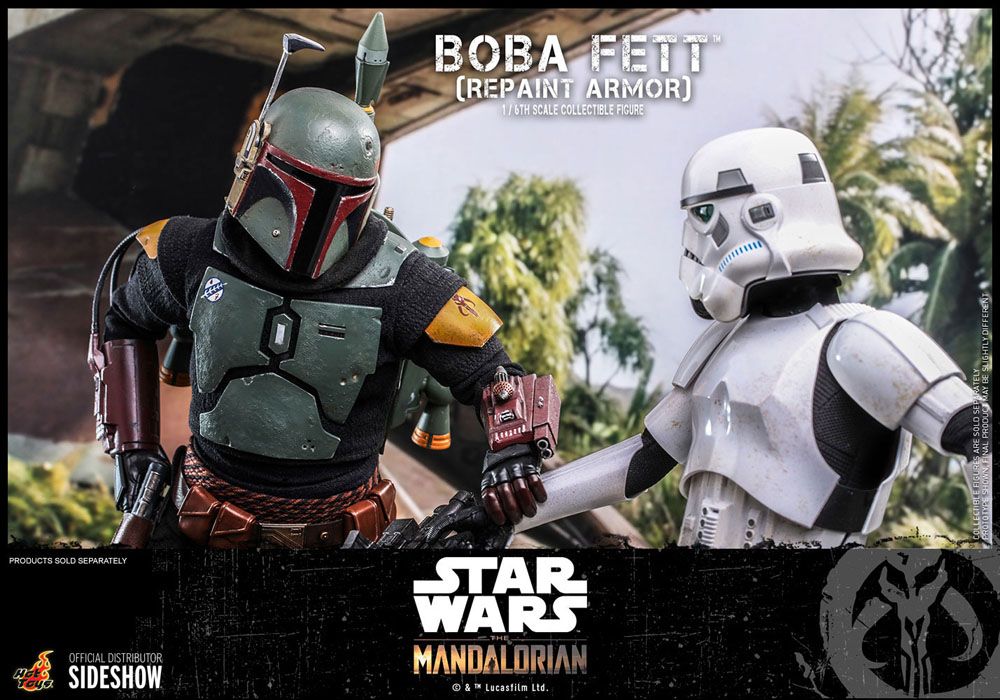 Star Wars The Mandalorian Figura 16 Boba Fett (Repaint Armor) 30 cm - Z POP Toys