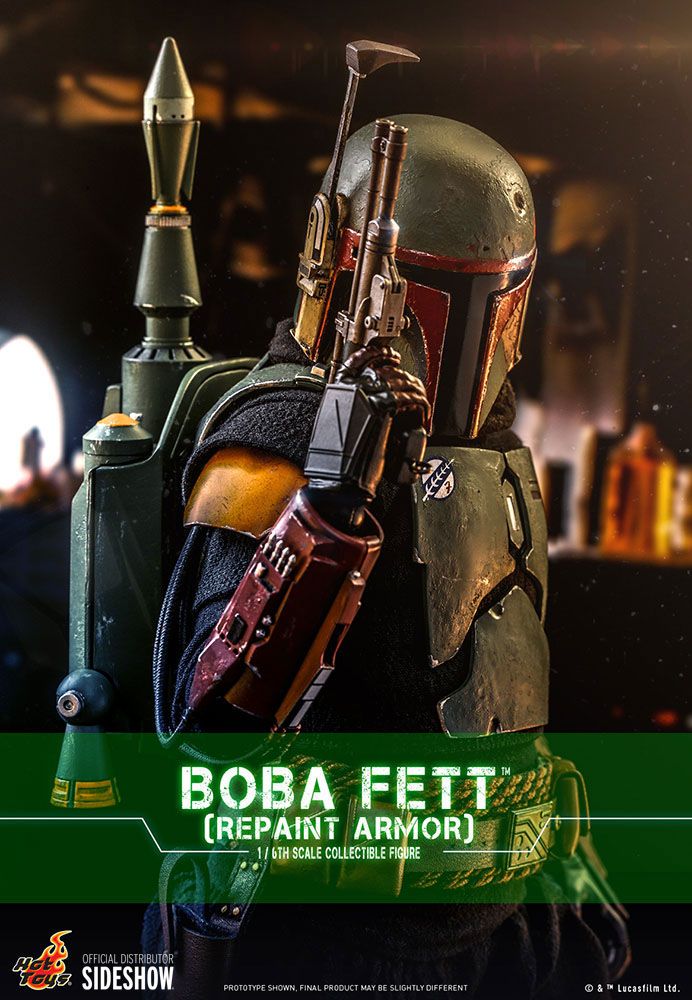 Star Wars The Mandalorian Figura 16 Boba Fett (Repaint Armor) 30 cm - Z POP Toys