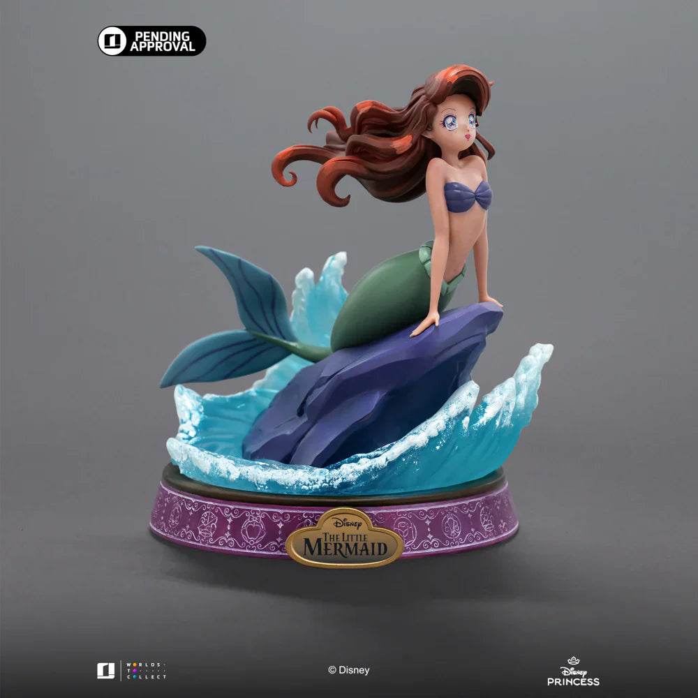 Estatua Statue Ariel 's Princess DISNEY IRON STUDIOS en resina pintada a mano