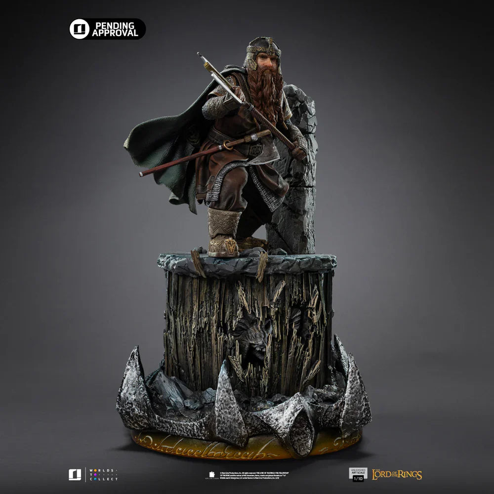 Estatua EL SEÑOR DE LOS ANILLOS en resina pintada a mano