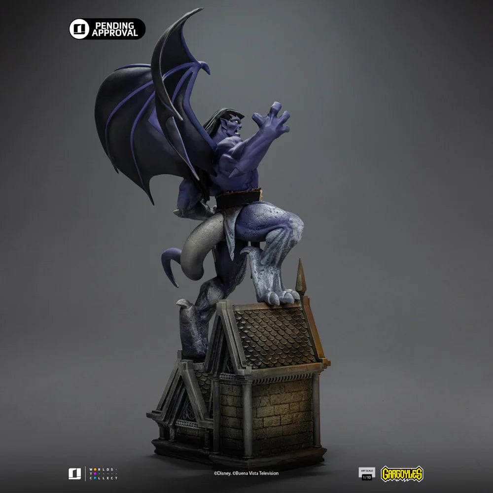 Estatua GARGOYLES en resina pintada a mano