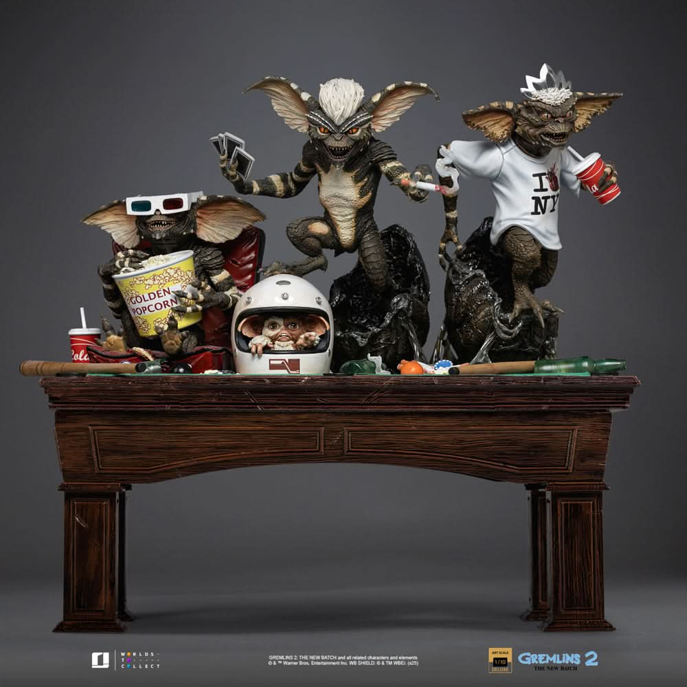 IRON STUDIOS - GREMLINS - Statue Diorama Art Scale 1/10