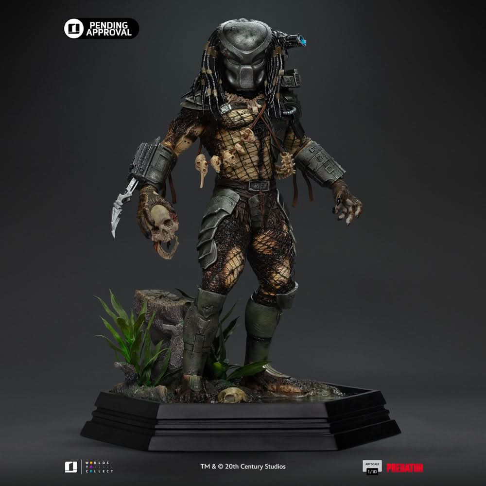 IRON STUDIOS - PREDATOR - Statue Jungle Hunter Art Scale 1/10