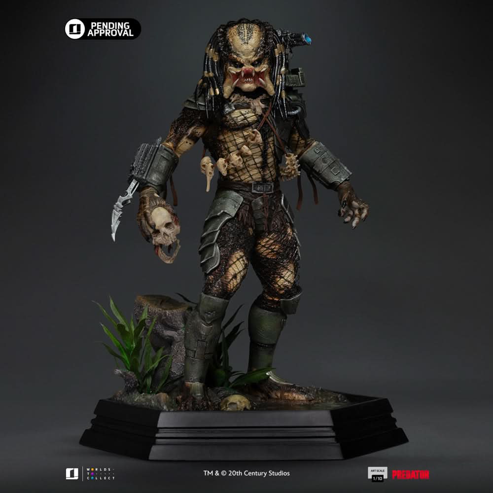 IRON STUDIOS - PREDATOR - Statue Jungle Hunter Art Scale 1/10