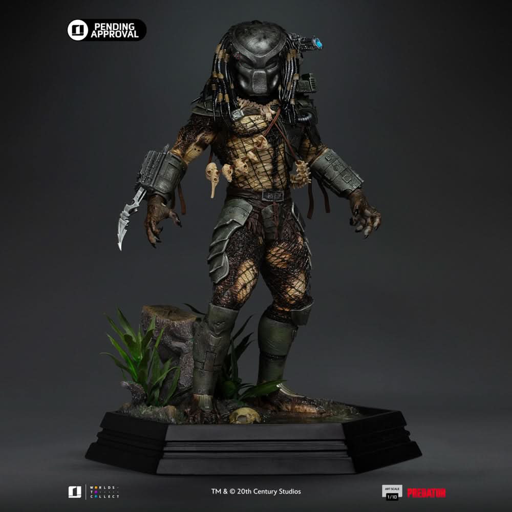 IRON STUDIOS - PREDATOR - Statue Jungle Hunter Art Scale 1/10