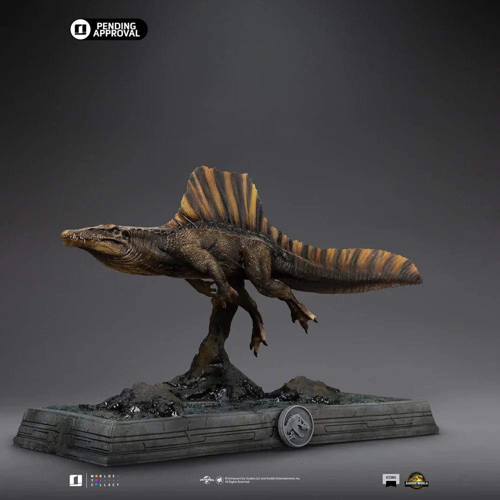 Estatua JURASSIC PARK en resina pintada a mano