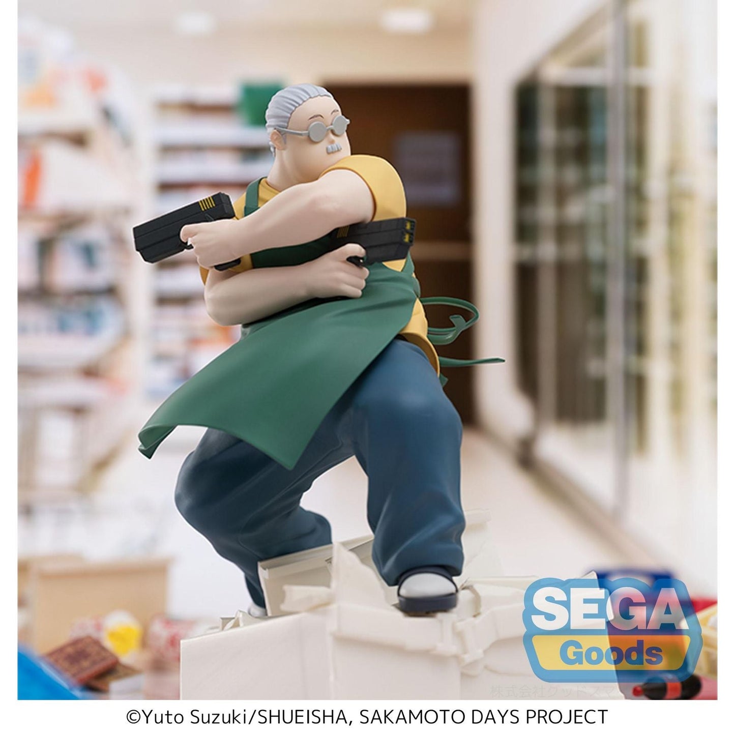 TARO SAKAMOTO STORE MANAGER VERSION FIGURA 21 CM SAKAMOTO DAYS LUMINASTA