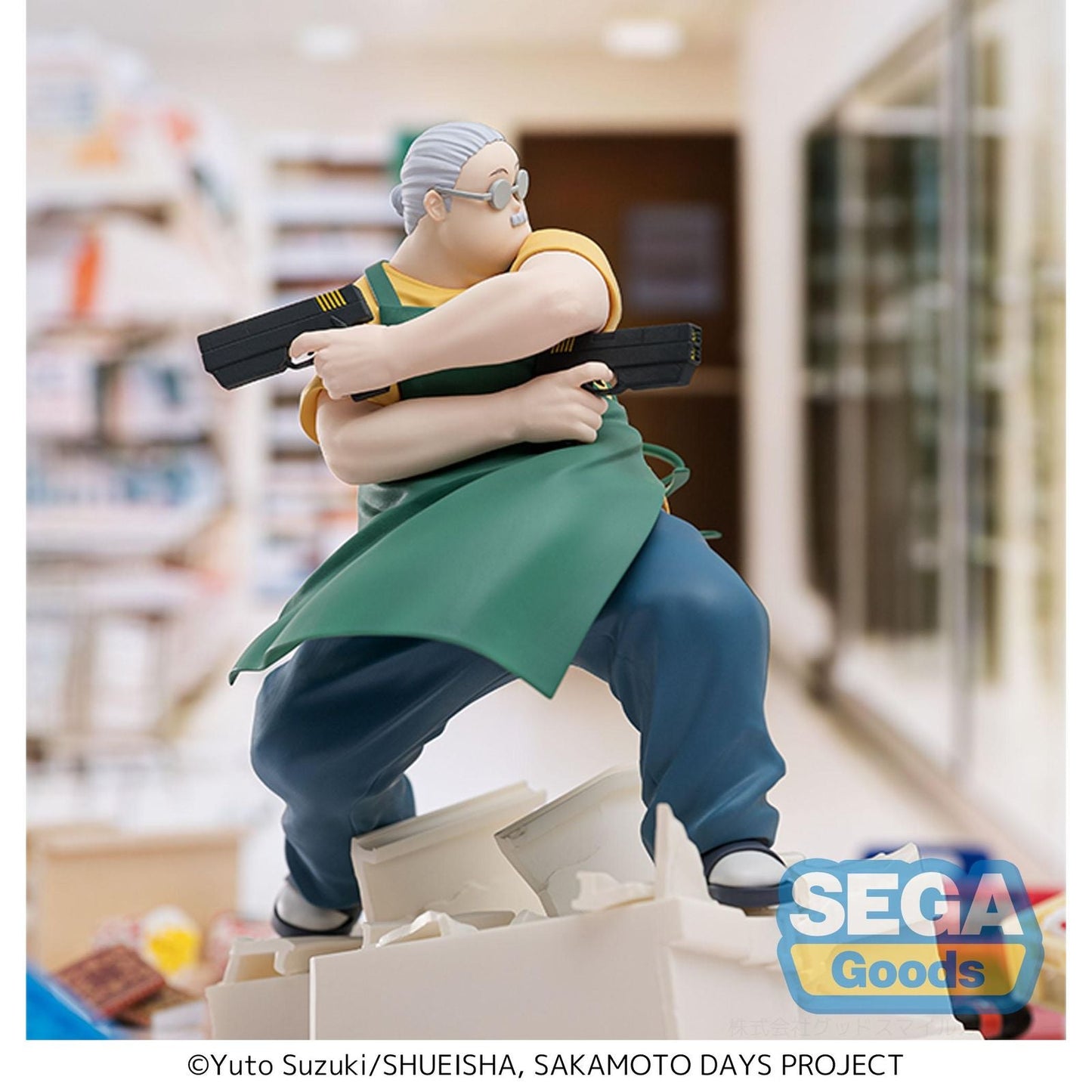 TARO SAKAMOTO STORE MANAGER VERSION FIGURA 21 CM SAKAMOTO DAYS LUMINASTA