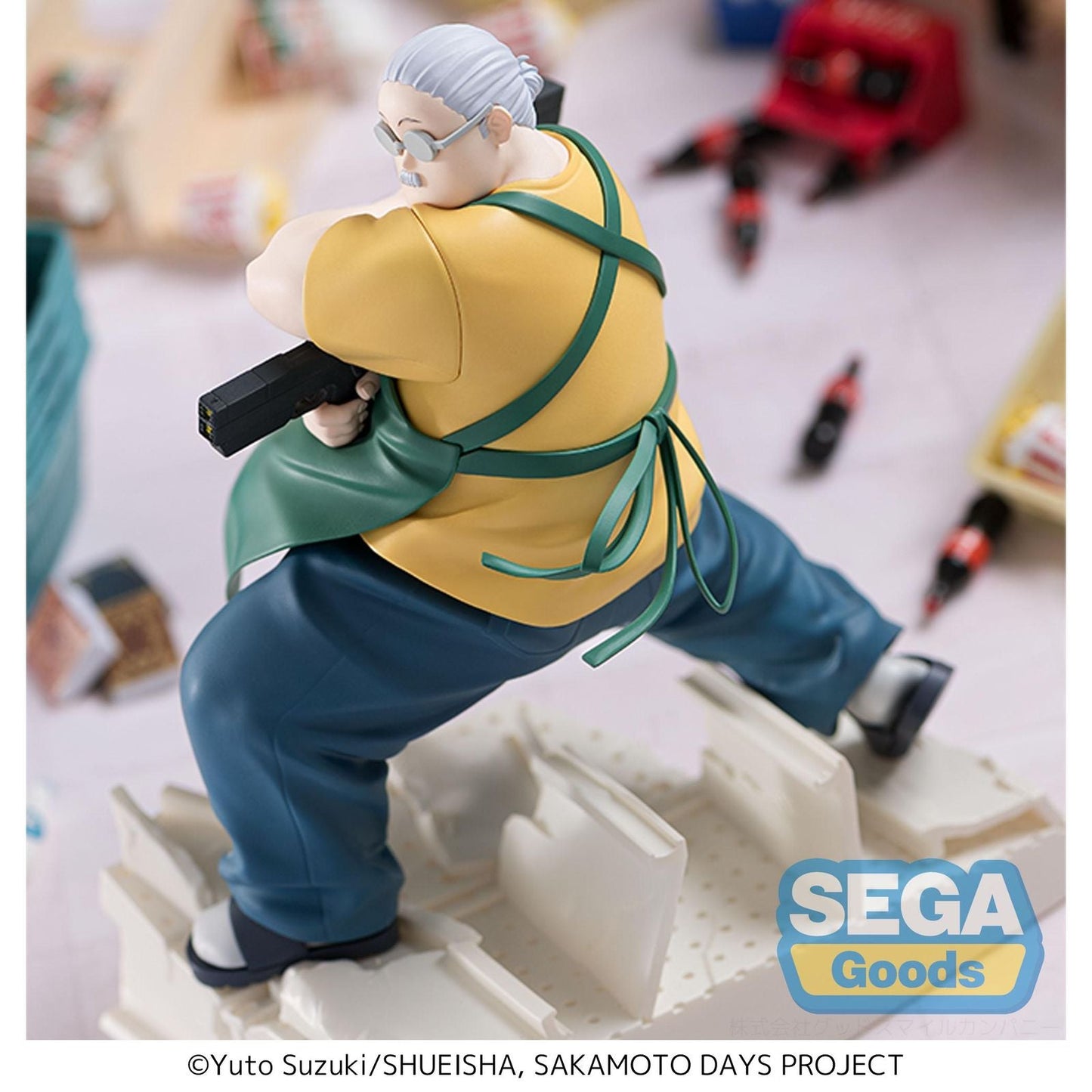 TARO SAKAMOTO STORE MANAGER VERSION FIGURA 21 CM SAKAMOTO DAYS LUMINASTA