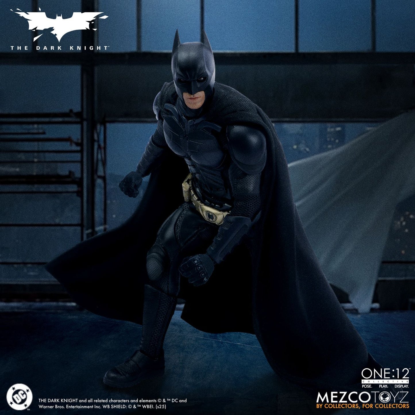 THE DARK KNIGHT BATMAN FIGURA 17 CM DC UNIVERSE ONE:12 COLLECTIVE