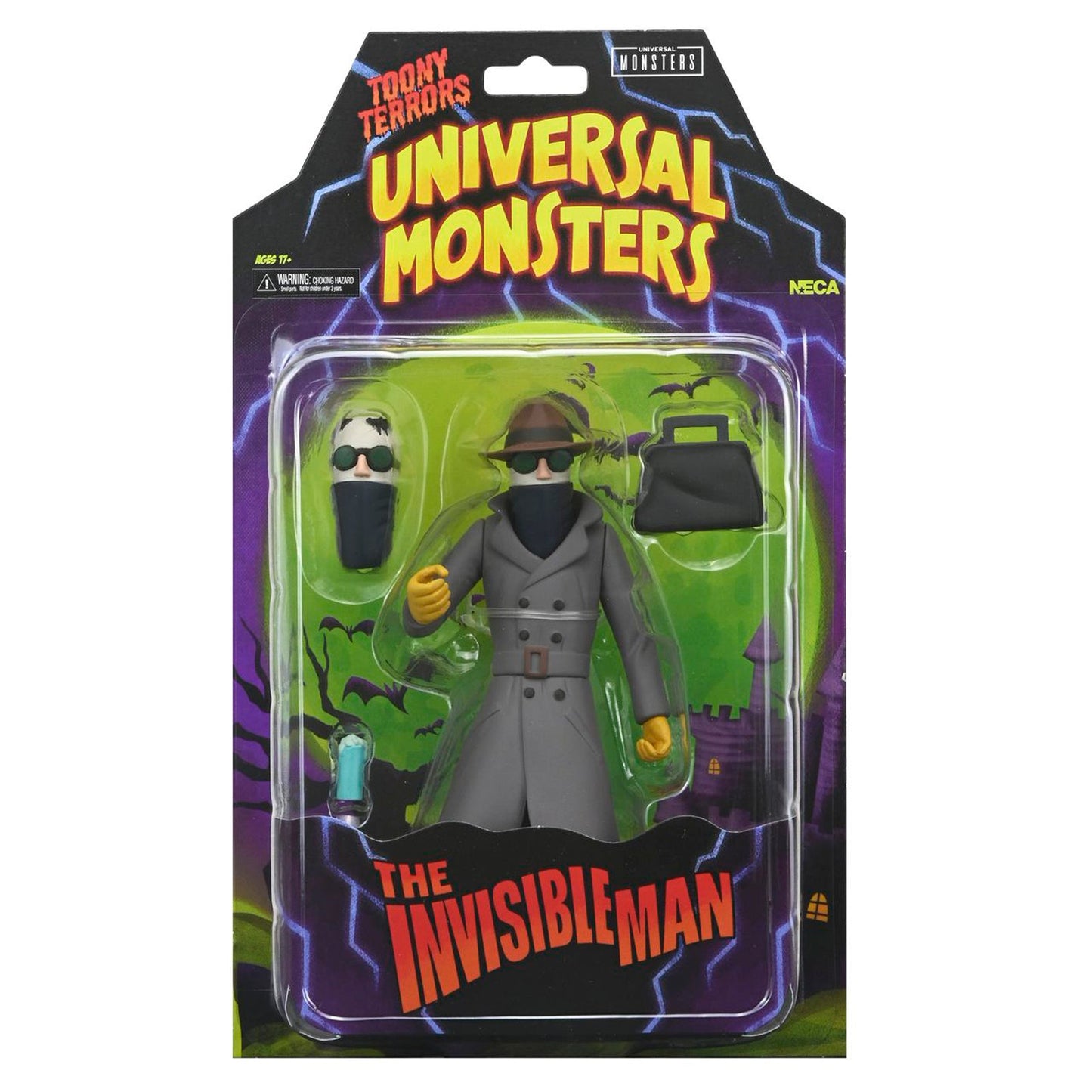 THE INVISIBLE MAN SCALE ACTION FIGURA 15 CM UNIVERSAL MONSTERS TOONY TERRORS