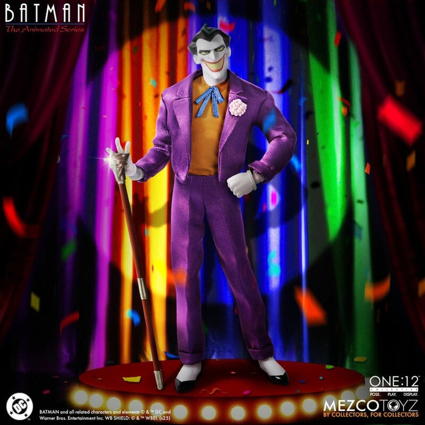 THE JOKER FIGURA 17 CM BATMAN THE ANIMATED SERIES ONE:12 COLLECTIVE