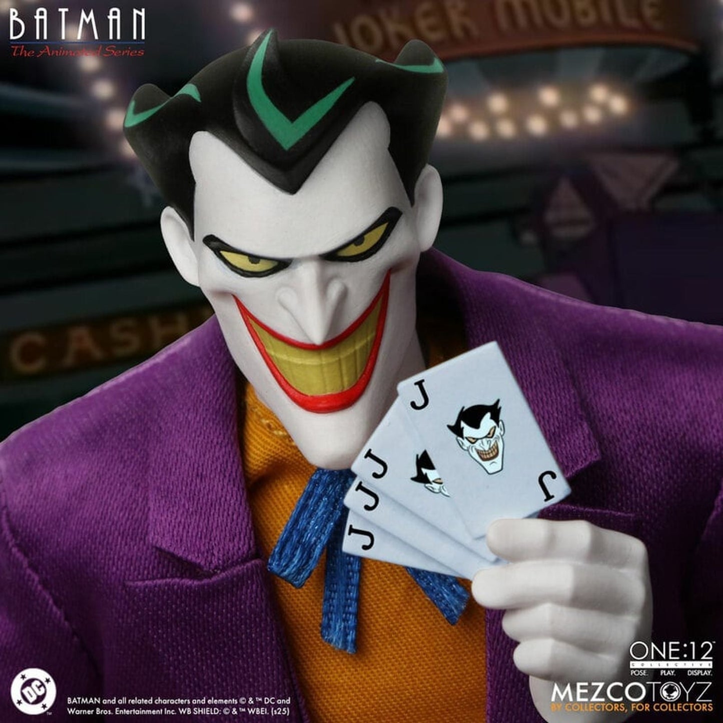 THE JOKER FIGURA 17 CM BATMAN THE ANIMATED SERIES ONE:12 COLLECTIVE