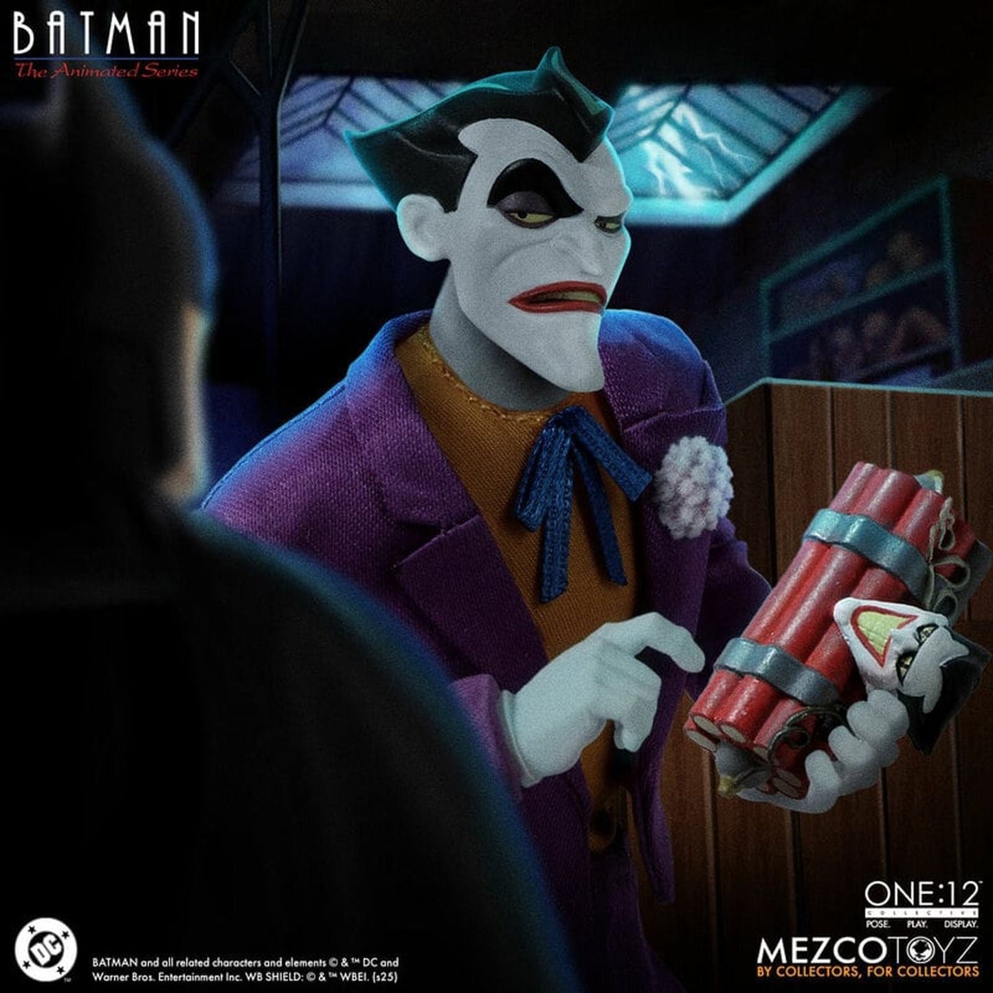 THE JOKER FIGURA 17 CM BATMAN THE ANIMATED SERIES ONE:12 COLLECTIVE
