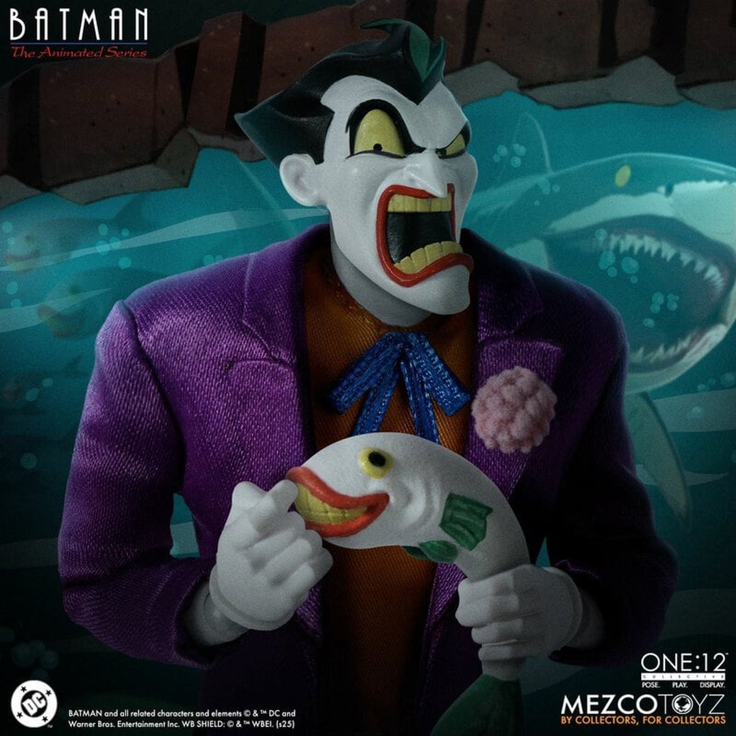 THE JOKER FIGURA 17 CM BATMAN THE ANIMATED SERIES ONE:12 COLLECTIVE