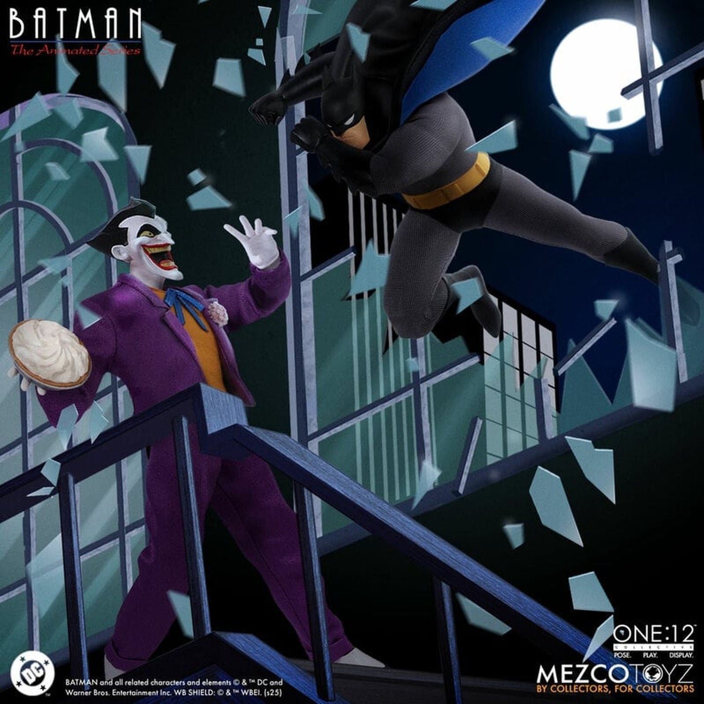 THE JOKER FIGURA 17 CM BATMAN THE ANIMATED SERIES ONE:12 COLLECTIVE