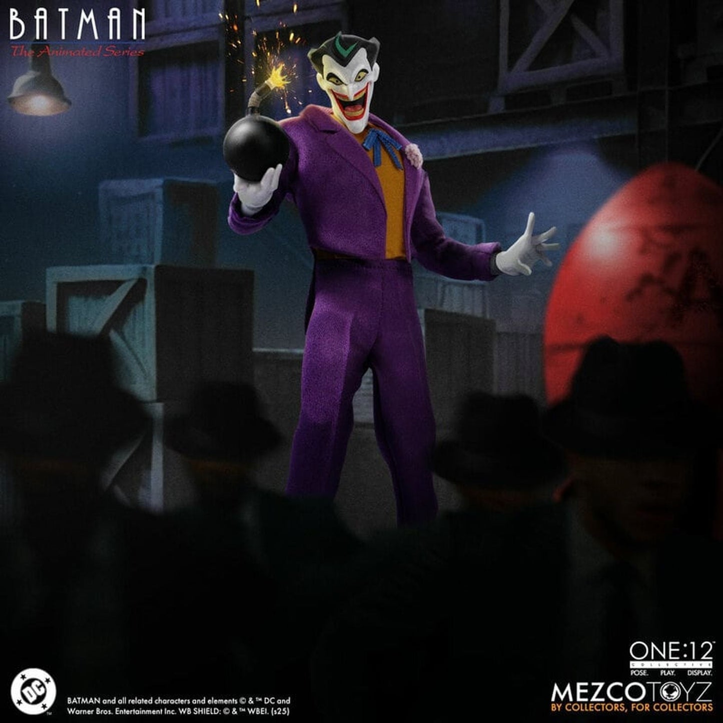 THE JOKER FIGURA 17 CM BATMAN THE ANIMATED SERIES ONE:12 COLLECTIVE