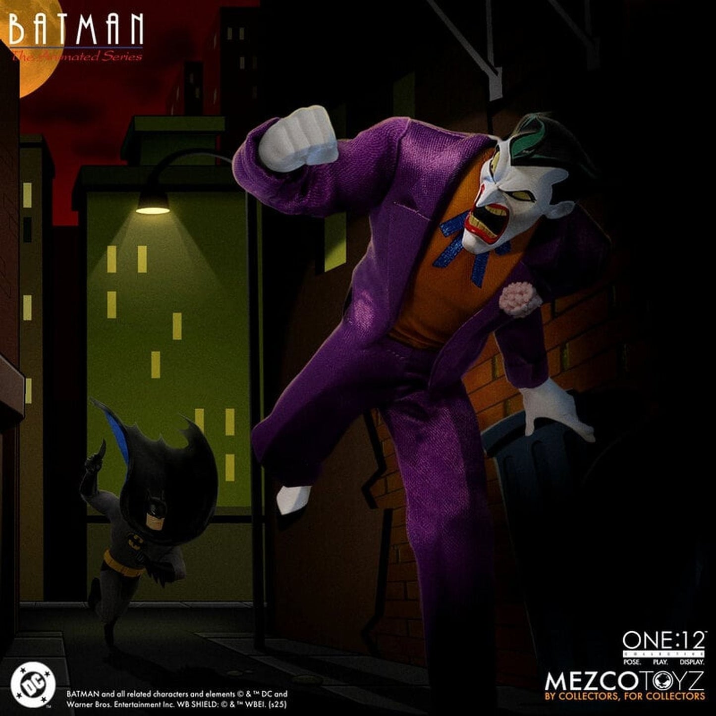 THE JOKER FIGURA 17 CM BATMAN THE ANIMATED SERIES ONE:12 COLLECTIVE